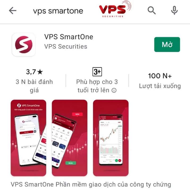 Truy cập ứng dụng SmartOne VPS