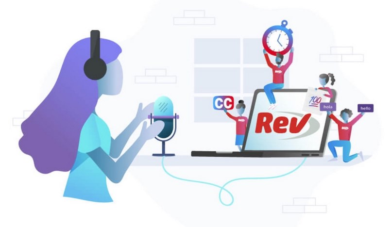Nền tảng Rev.com kiếm tiền online